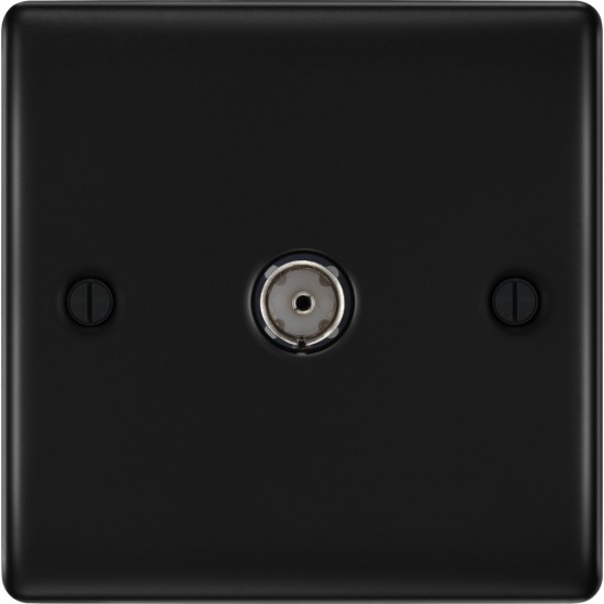 BG Nexus Matt Black Co-Axial Socket BG Nexus Matt Black Co-Axial Socket