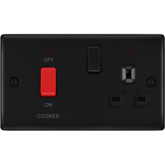 BG Nexus Matt Black 45A DP Cooker Unit/Neon BG Nexus Matt Black 45A DP Cooker Unit/Neon