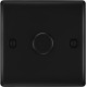 BG Nexus Matt Black 1G Dimmer Switch P/P 400w