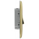 BG Nexus Antique Brass 2 Gang 2 Way Switch BG Nexus Antique Brass 2 Gang 2 Way Switch