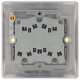 BG Nexus Antique Brass 3 Gang 2 Way Switch