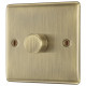 BG Nexus Antique Brass 1 Gang 2 Way Dimmer