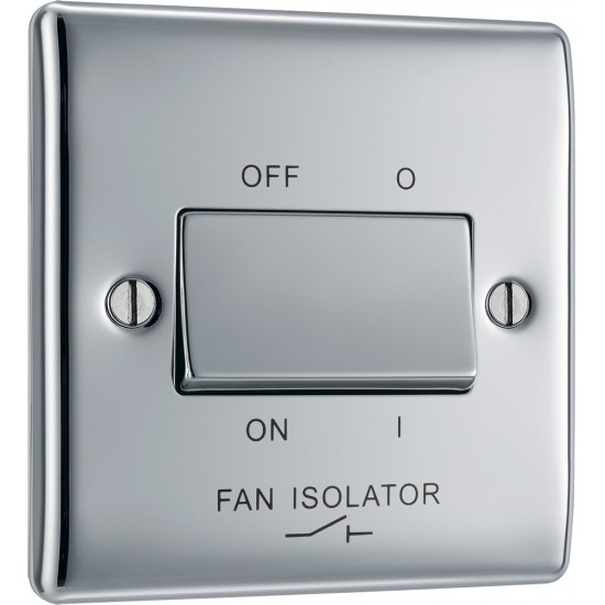 BG Nexus Polished Chrome Fan Isolator Switch BG Nexus Polished Chrome Fan Isolator Switch