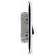 BG Nexus Polished Chrome 2 Gang 2 Way Switch BG Nexus Polished Chrome 2 Gang 2 Way Switch