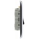 BG Nexus Polished Chrome 3 Gang 2 Way Switch BG Nexus Polished Chrome 3 Gang 2 Way Switch