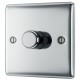 BG Nexus Polished Chrome 1G Dimmer Switch P/P 400w