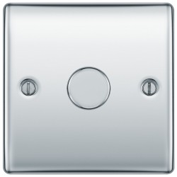 BG Nexus Polished Chrome 1G Dimmer Switch P/P 400w