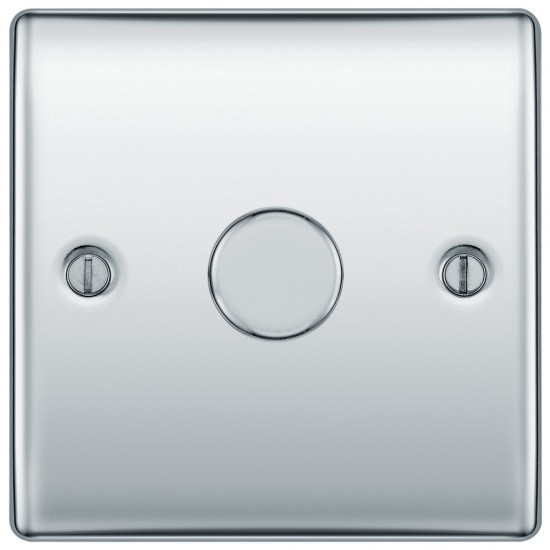 BG Nexus Polished Chrome 1G Dimmer Switch P/P 400w
