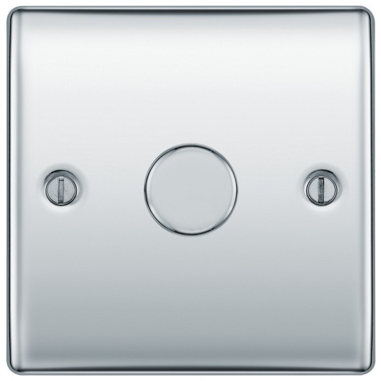 BG Nexus Polished Chrome 1G Dimmer Switch P/P 400w