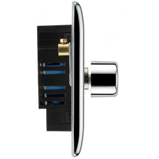 BG Nexus Polished Chrome 3G Dimmer Switch P/P 400w BG Nexus Polished Chrome 3G Dimmer Switch P/P 400w