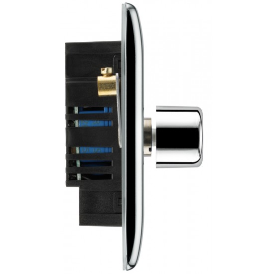 BG Nexus Polished Chrome 4G Dimmer Switch P/P 400w BG Nexus Polished Chrome 4G Dimmer Switch P/P 400w