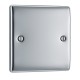BG Nexus Polished Chrome 1 Gang Blank BG Nexus Polished Chrome 1 Gang Blank
