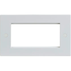 Moulded 2G 4 Module Euro Plate