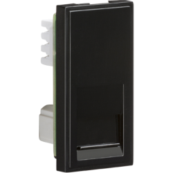 Euro Module Telephone Slave Outlet-Black