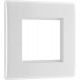 BG Nexus 1G 2 Module  Euro Plate-White (8EMS2)