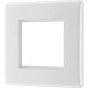 BG Nexus 1G 2 Module  Euro Plate-White (8EMS2)