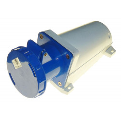 240v 3P 63amp Socket-Blue