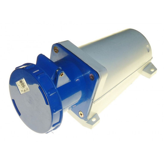 240v 3P 63amp Socket-Blue 240v 3P 63amp Socket-Blue