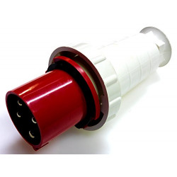 415v 4P 63amp Plug-Red