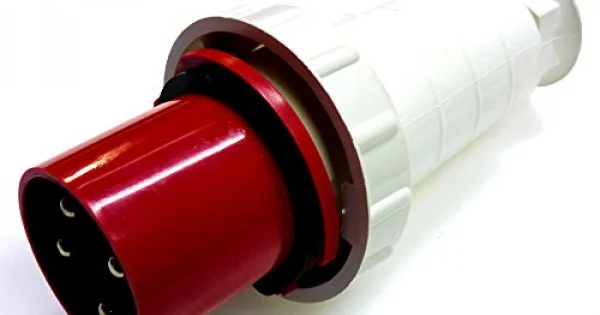 415v 4P 63amp Plug-Red