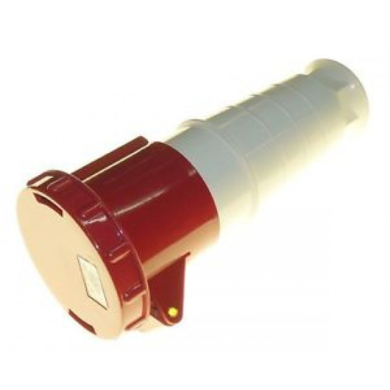 415v 5P 63amp Coupler-Red