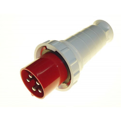415v 5P 63amp Plug-Red