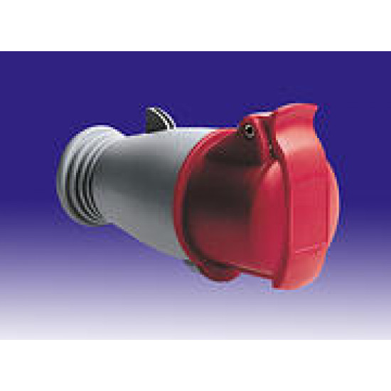 415V 4P 32amp Coupler-Red 415V 4P 32amp Coupler-Red