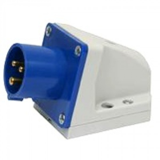 240v 3P 32amp Appliance Inlet-Blue