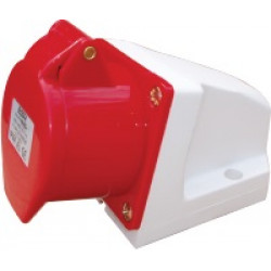 415V 5P 32amp Socket-Red