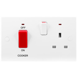 BG 45A Cooker Unit c/w Skt & LED (970)