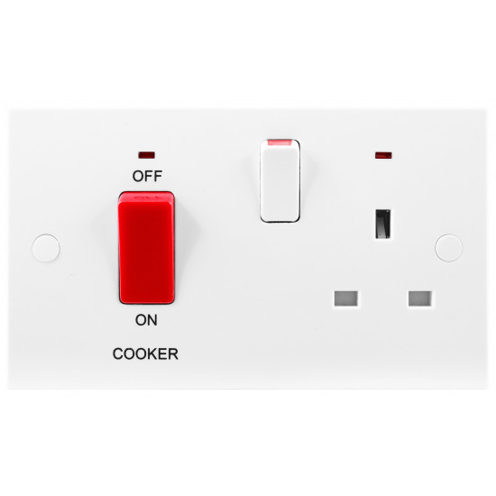 BG 45A Cooker Unit c/w Skt & LED (970)