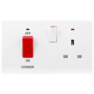BG 45A Cooker Unit c/w Skt & LED (970)