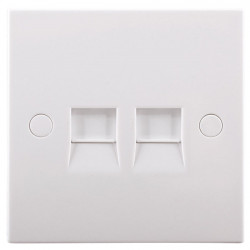BG Flush 2G Telephone Master Socket (9BTM/2)