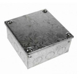 100x100x50mm Galvanised Adaptable Box