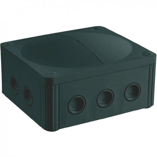 Wiska (607B) Combi Box 110x110x66 Black Wiska (607B) Combi Box 110x110x66 Black