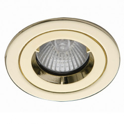 Ansell GU10 i-Cage Downlight Fixed Brass