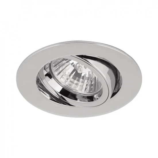 Chrome downlights gu10 deals