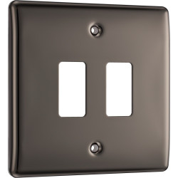 BG Nexus Black Nickel 2G Grid Cover