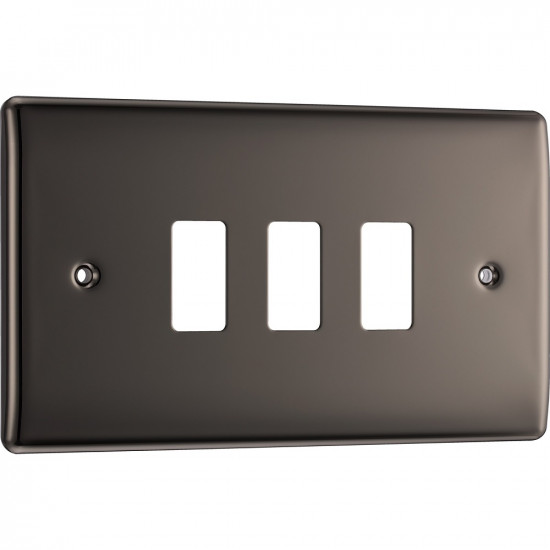 BG Nexus Black Nickel 3G Grid Cover BG Nexus Black Nickel 3G Grid Cover