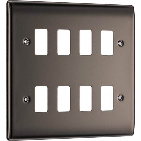 BG Nexus Black Nickel 8G Grid Cover BG Nexus Black Nickel 8G Grid Cover