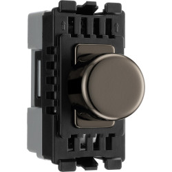 BG Nexus Black Nickel 200w Grid Dimmer Module