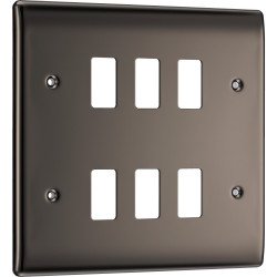 BG Nexus Black Nickel 6G Grid Cover