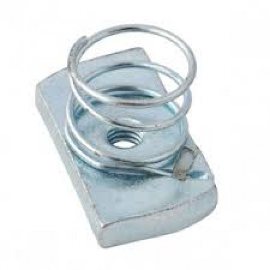 M6 6mm Short Spring Channel Nut (Each) M6 6mm Short Spring Channel Nut (Each)