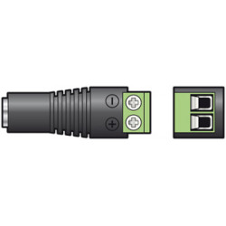 2.1m DC Plug-Screw Terminals Female