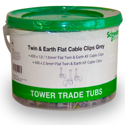 Trade Tub FTE Clips Grey