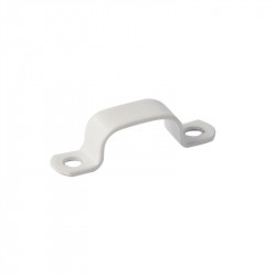 Plastic Coated Saddles 7.8-9.0mm (Per50) White