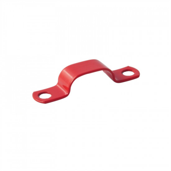 Plastic Coated Saddles 7.8-9.0mm (Per50) Red Plastic Coated Saddles 7.8-9.0mm (Per50) Red