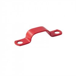 Plastic Coated Saddles 7.8-9.0mm (Per50) Red