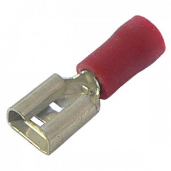 1.5mm Cable Terminal (Per100) Red Female 1.5mm Cable Terminal (Per100) Red Female