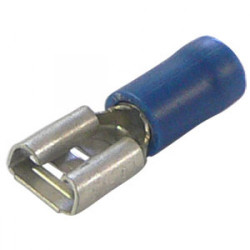 2.5mm Cable Terminal (Per100) Blue Female